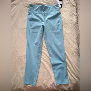 Bebe women’s legging Sky Blue Size XL NWT